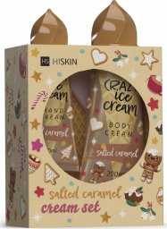  Alkotest HISKIN_SET Crazy Ice Cream krem do rąk Słony Karmel 60ml + krem do ciała Słony Karmel 200ml