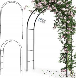  Vilde Pergola ogrodowa metalowa 145x235 cm