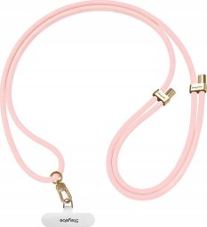 Stoyobe Smycz silikonowa Stoyobe Phone Lanyard do telefonu - różowa