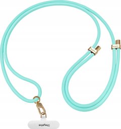 Stoyobe Smycz silikonowa Stoyobe Phone Lanyard do telefonu - niebieska
