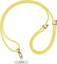 Stoyobe Smycz silikonowa Stoyobe Phone Lanyard do telefonu - żółta