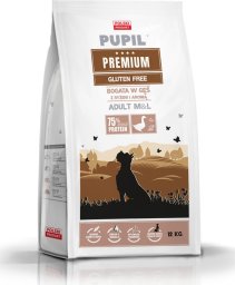 Pupil Premium Karma sucha dla psa PUPIL Premium Gluten Free M&L bogata w gęś z ryżem i aronią 12 kg