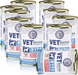 Vet Response Karma mokra dla psa VET RESPONSE HYPOALLERGENIC królik 10x400 g