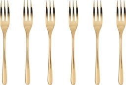 Sambonet Sambonet Taste PVD 6 Cake Forks Set