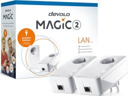 Adapter powerline Devolo devolo Magic 2 LAN 1-1-2 Starter Kit, Powerline