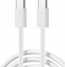 Kabel USB Joyroom USB-C - USB-C 1 m Biały (JYR1009)