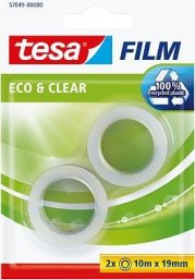 Tesa tesafilm eco&clear Rolle 10m 19mm Blister 2St.