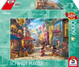 Schmidt Spiele Schmidt Spiele Disney, Mickey & Minnie in Mexico 6000 57397, Puzzle (6000 Pieces)