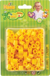 Hama Beads Hama maxi perler i blister 250stk. gul