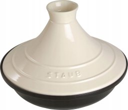 STAUB Naczynie do Tajine Staub - 28 cm, Beżowo-czarny