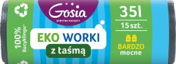 Gosia Worki na śmieci z taśmą Gosia 35l