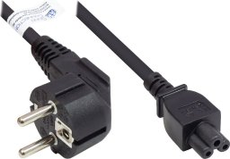 Kabel zasilający Good Connections Good Connections Schutzkontakt-Stecker gew.- C5 schw.1,8m