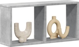 vidaXL Półka ścienna, 60x16x30 cm, szarość betonu