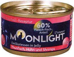 Moonlight Moonlight Dinner Nr 6 - Tuńczyk,kurcz.,krewet. 80g