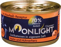 Moonlight Moonlight Dinner Nr 1 -Kurczak i serca kurczaka 80g