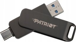 Pendrive Patriot Patriot Rage R550 1TB Dual USB A+C, Alu, 100MBs