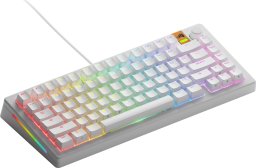Klawiatura Glorious Glorious GMMK 3 HE 75 % Custom Gaming-Tastatur - Pre-Built, ANSI (US), Fox HE Switches, weiß