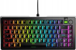 Klawiatura Glorious PC Gaming Race Glorious GMMK 3 Pro 75 % Custom Gaming-Tastatur - Pre-Built, ANSI (US), Fox Switches, schwarz