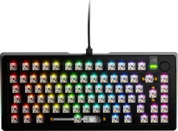 Klawiatura Glorious PC Gaming Race Glorious GMMK 3 Pro 75 % Custom Gaming-Tastatur - Barebone, ISO-Layout, schwarz