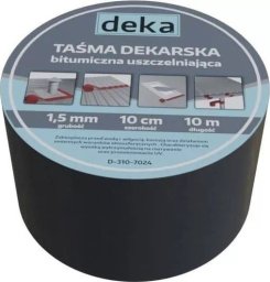 Deka TAÅMA USZCZELNIAJÄCA DEKARSKA ALUBUTYL 10CM*10MB ANTRACYT