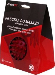 ENERO FIT Piłeczka do masażu 7cm czerwona medium Enero fit