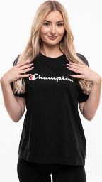 Champion Koszulka damska Champion SS Tee czarna 117534 KK001 XL