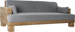 DKD Home Decor Sofa DKD Home Decor Szary Naturalny Alpino 224 x 95 x 82 cm