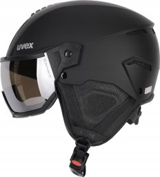 Uvex Kask z przyłbicą szybą Uvex Instinct Visor Black Mat 2023 56-58 cm