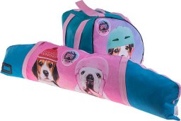 Snowsport Zestaw dla dzieciPokrowiec Snowsport Ski Bag Dogs 6in1 103cm + Pokrowiec na buty narciarskie Snowsport Boot Bag Dogs