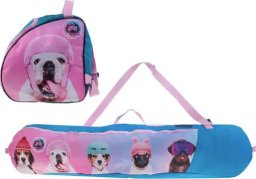 Snowsport Zestaw Pokrowiec na deskę snowboardową Snowsport Snowboard Bag Dogs 118cm + Pokrowiec na buty Snow Dogs