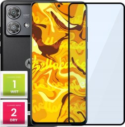 Hello Case SZKŁO HARTOWANE DO MOTOROLA EDGE 40 NEO PEŁNE NA CAŁY EKRAN SZKIEŁKO SZYBKA