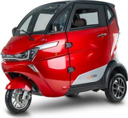 Bili Bike Skuter elektryczny zabudowany MICRO CAR BILI BIKE ECO3 J1 LIT 105Ah, 45km/h czerwony