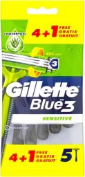 Gillette GILLETTE_Blue III Sensitive jednorazowa maszynka 5szt.