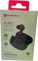 Słuchawki ForCell FORCELL F-AUDIO Bass Engine słuchawki bezprzewodowe bluetooth TWS ANC + ENC + TUYA APP czarne