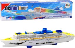 LeanToys Statek Pasażerski Wycieczkowy Jeżdżący Światła Dźwięki