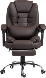 Krzesło biurowe Doerr Fotel Biurowy NBK003 BRĄZOWY NBK003