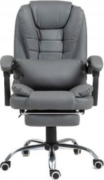 Krzesło biurowe Giosedio Fotel biurowy NBK011 szary NBK011