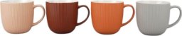 Art-Pol Kubek do kawy herbaty PORCELANOWY pastelowy 370 ml