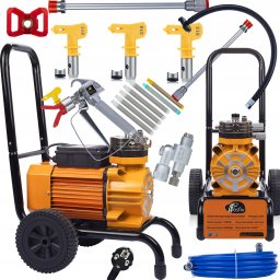 Rosfix Agregat malarski Rosfix Strong Blue Storm SBS03 3500W Zestaw + Filtry + Dysze