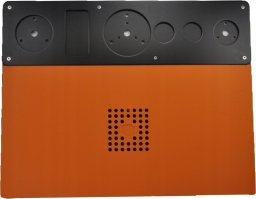 Mikroskop Rosfix Metalowa baza z silikonową matą do mikroskopu TE-710 430x336mm