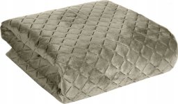 Eurofirany NARZUTA DIMON 200 X 220 CM CIEMNOBEŻOWY