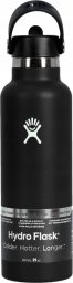 Hydro Flask Hydro Flask Standard Mouth Flex Straw Cap Black 21oz czarny