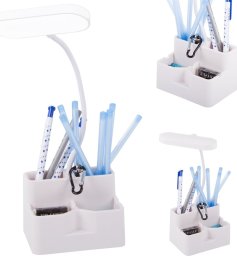 Lampka biurkowa Verk Lampka biurkowa 24 led szkolna na biurko organizer Lampka biurkowa 24 led szkolna na biurko organizer