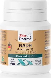 Zein Pharma Zein Pharma - NADH (Koenzym 1), 15mg, 40 kapsułek