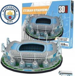 Skibi Puzzle 3D Stadion Piłkarski Manchester City Etihad Stadium Haaland Duży 119