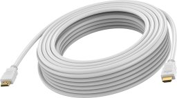 Kabel Vision VISION Professionelles Installations-HDMI-Kabel - LEBENSLANGE GARANTIE - 8K bei 30 Hz - HDMI-Version 2.1 - 48 Gbps - doppelt abgeschirmt - vergoldete Stecker - HDMI (M) auf HDMI (M) - Aussendurchmesser 8 mm - AWG 26 - 10 m - weiss