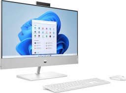 Komputer HP Komputer AIO HP Pavilion 24-ca2002na / 8B512EA / Intel i5-13 / 16GB / SSD 512GB / Intel UHD / FullHD / Win 11 / Biały