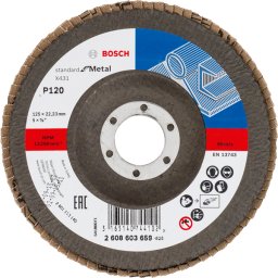Bosch BOSCH Ściernica listkowa 125mm X431 P120