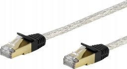 Vivanco Vivanco CAT 6e network lead, 2.0 m, transparent kabel sieciowy Biały 2 m