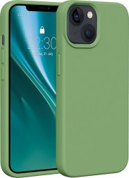 Etteri Nakładka Etteri Silicone Case do iPhone 13 6,1" jasnozielona
